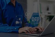 RFP writing on laptop